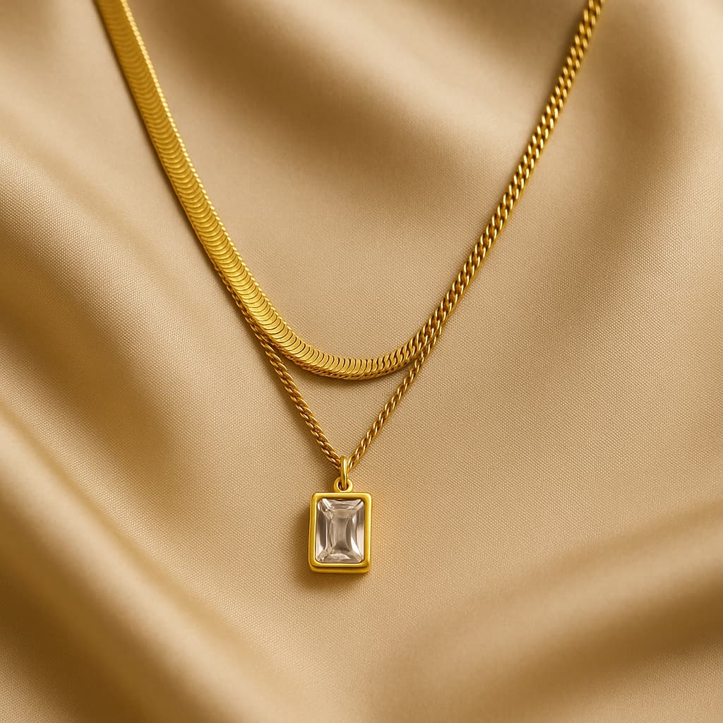 Nova Neckpiece - 18 K Gold Plated