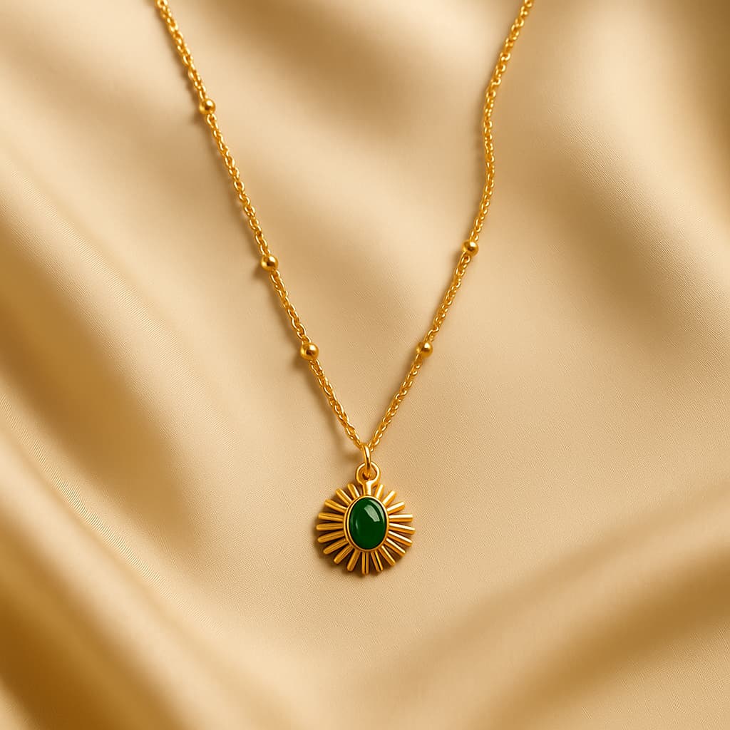 Samayra Neckpiece - 18 K Gold Plated