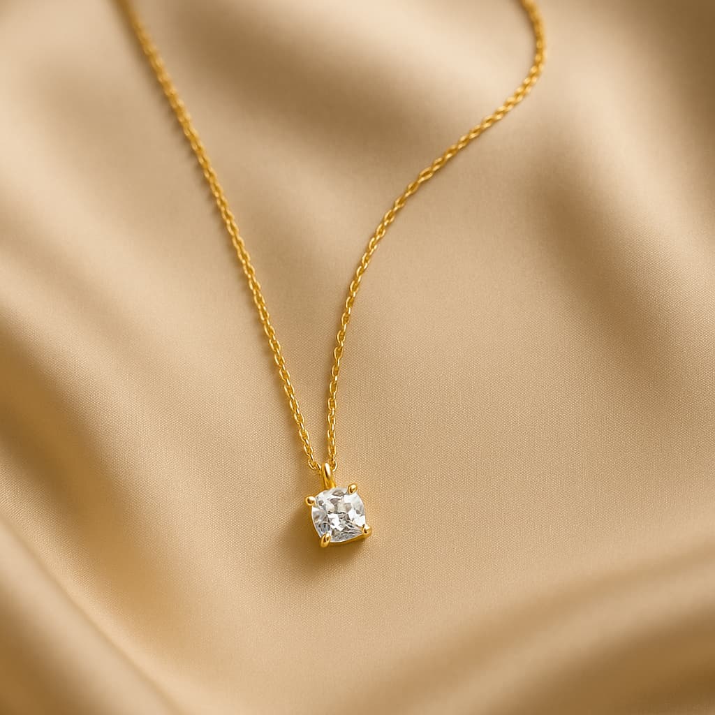 Elysia Neckpiece - 18 K Gold Plated