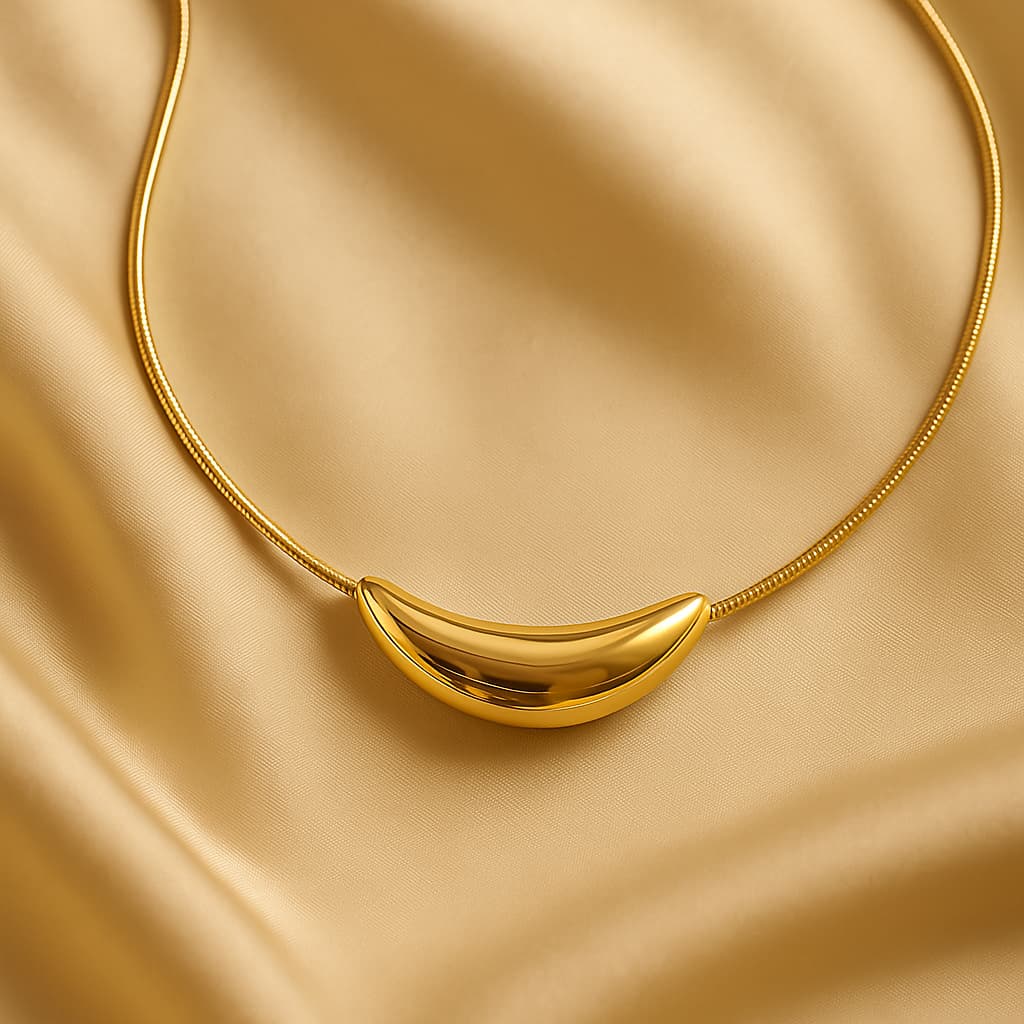 Neo Neckpiece - 18 K Gold Plated