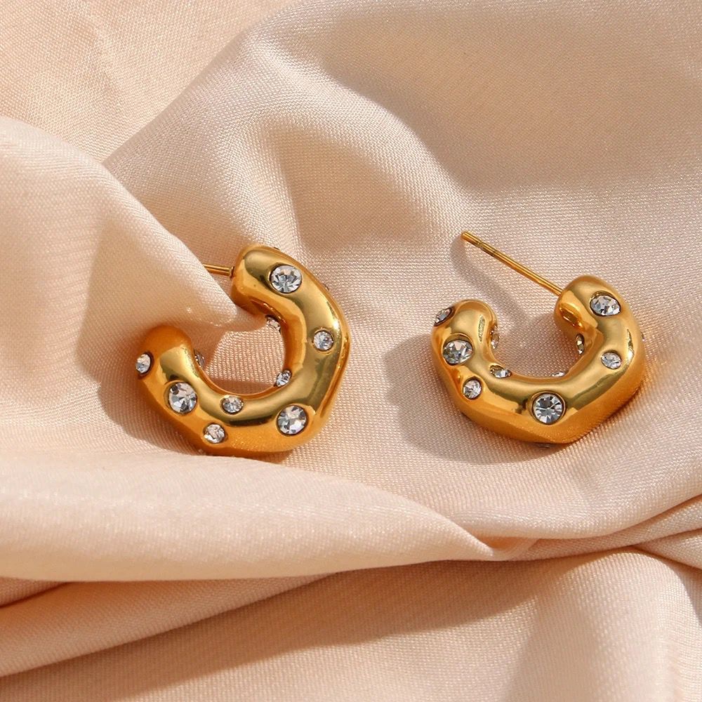 Ariana Earring - 18 K Gold Plated