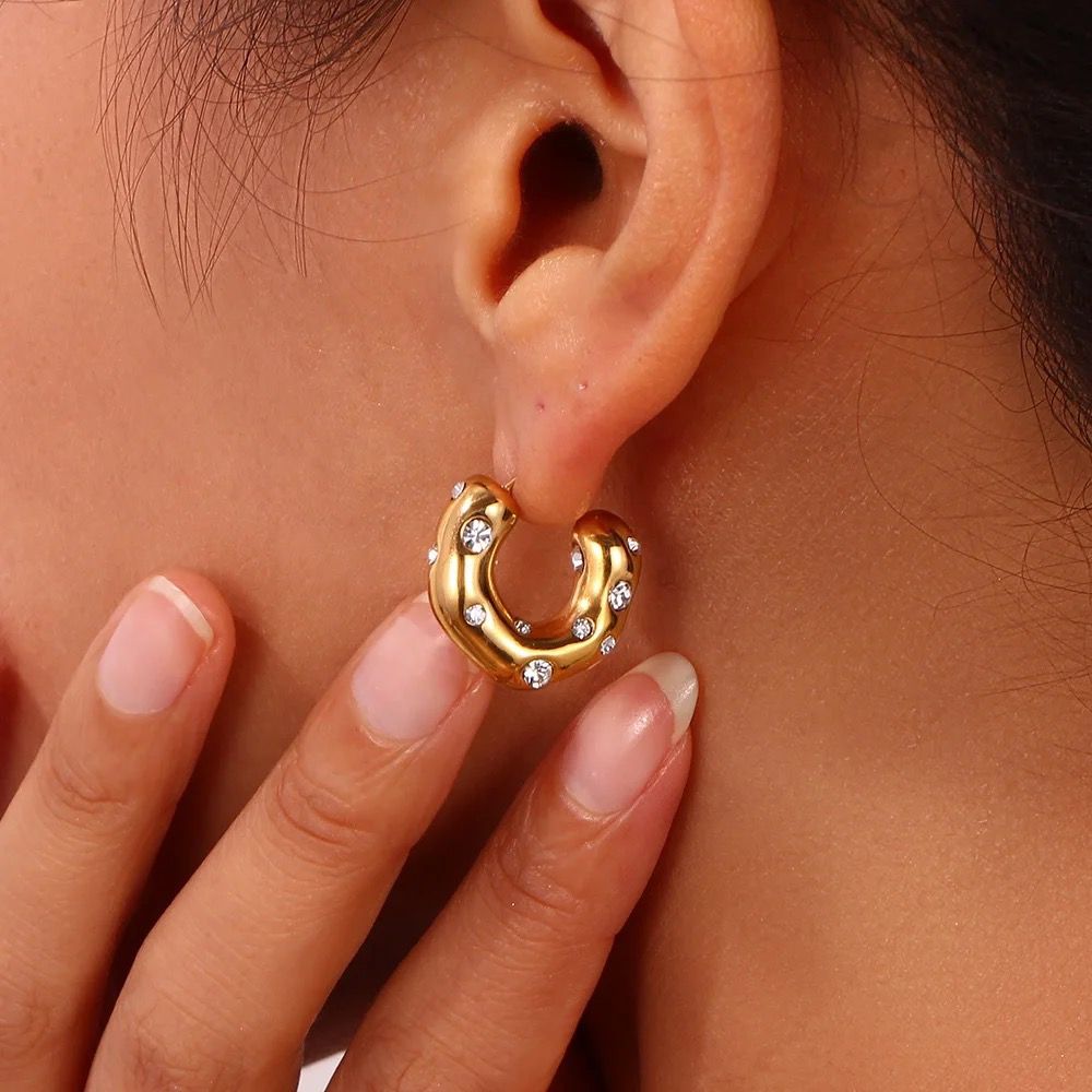 Ariana Earring - 18 K Gold Plated