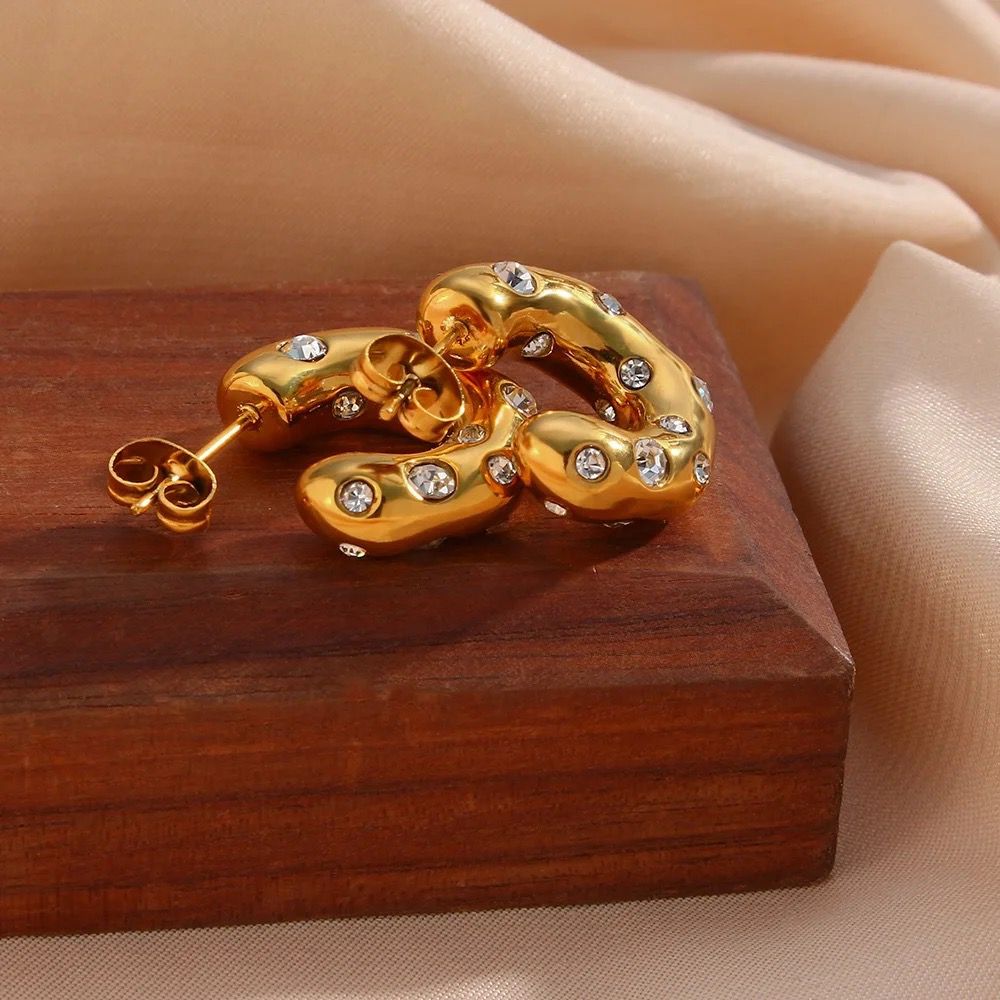 Ariana Earring - 18 K Gold Plated