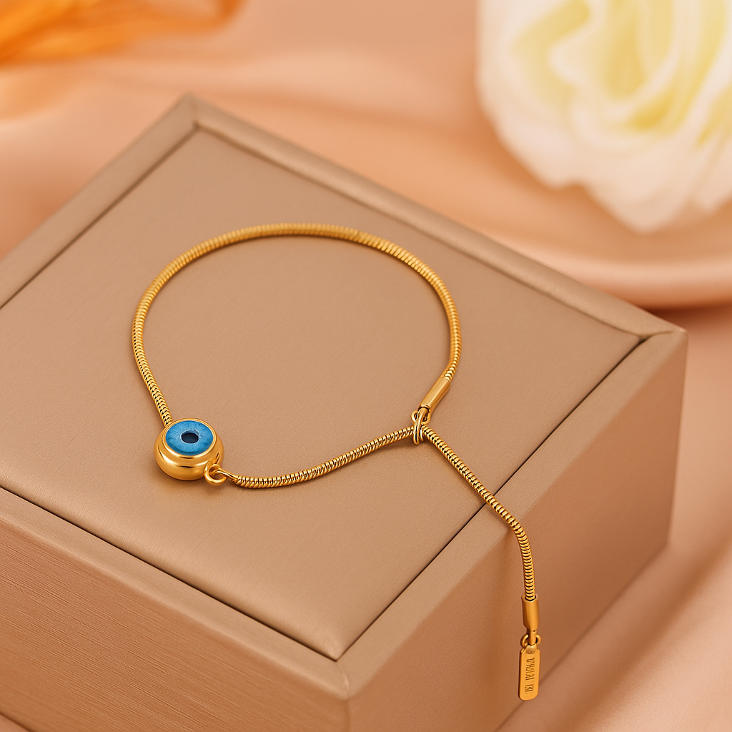 Silent Shield Bracelet - 18 K Gold Plated