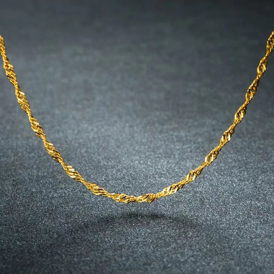 Curvella Chain - 18K Gold Plated