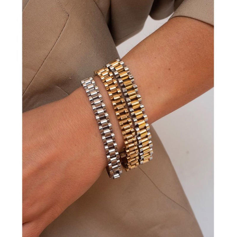 WristMode Bracelet- 18 K Gold Plated