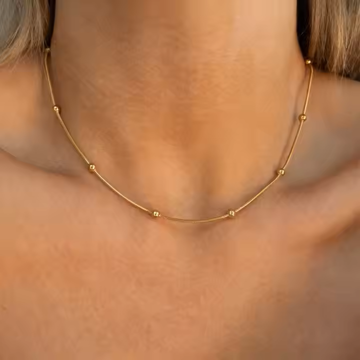 Alora Chain - 18 K Gold Plated