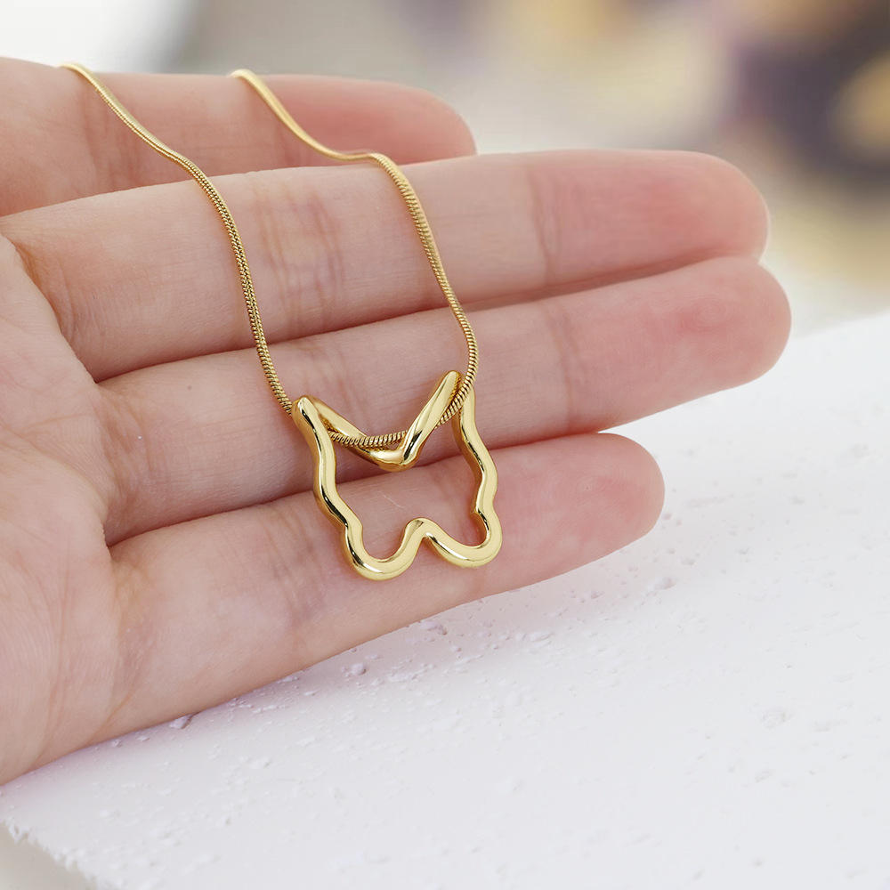 Frevia Pendant Set - 18 K Gold Plated