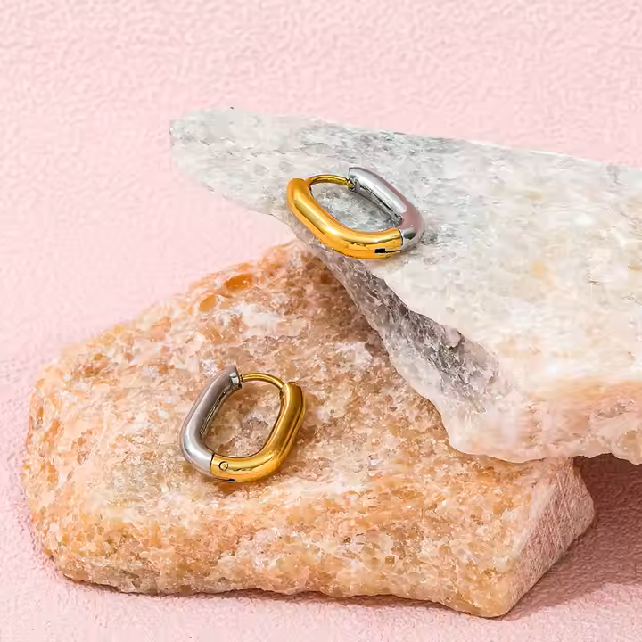 DuoChic Earring - 18 K Gold Plated