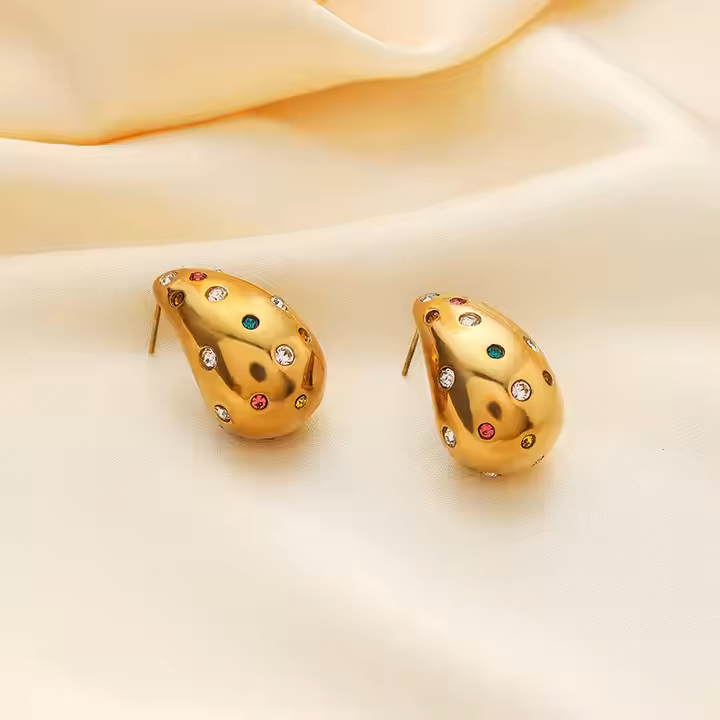 Hannah Earring - 18 K Gold Plated