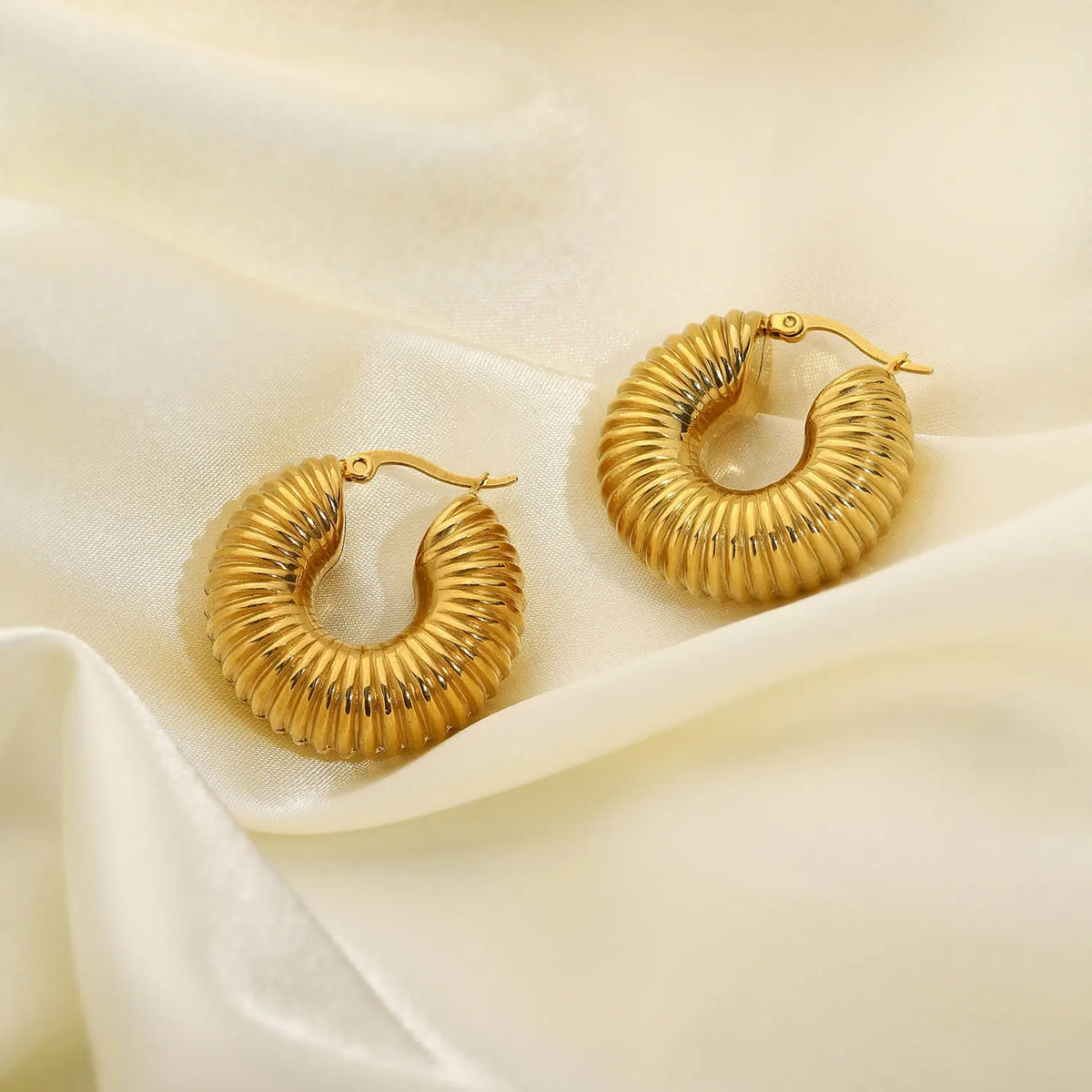 Carolina Earring - 18 K Gold Plated