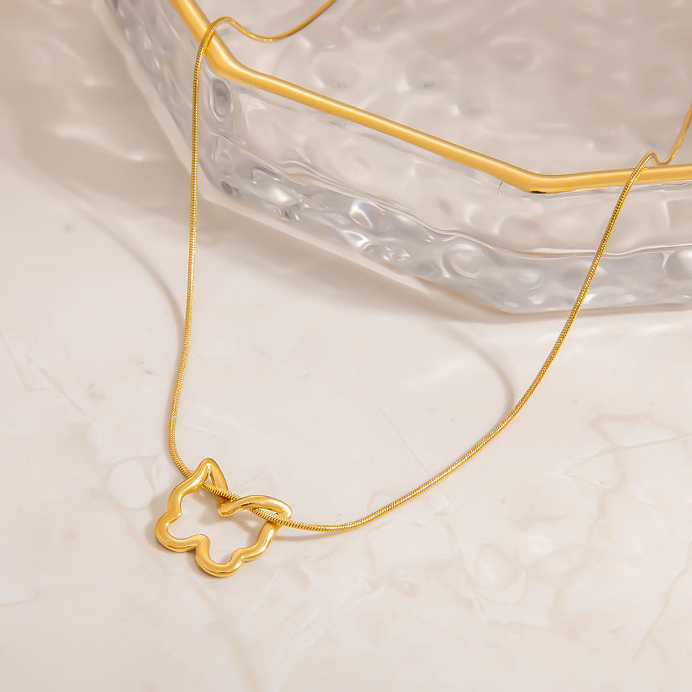 Frevia Pendant Set - 18 K Gold Plated