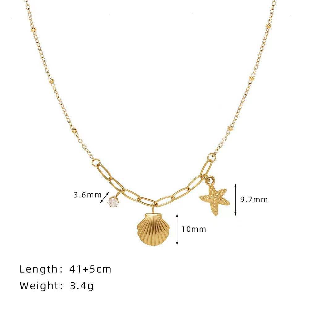 Infinite Wishes Neckpiece - 18 K Gold Plated