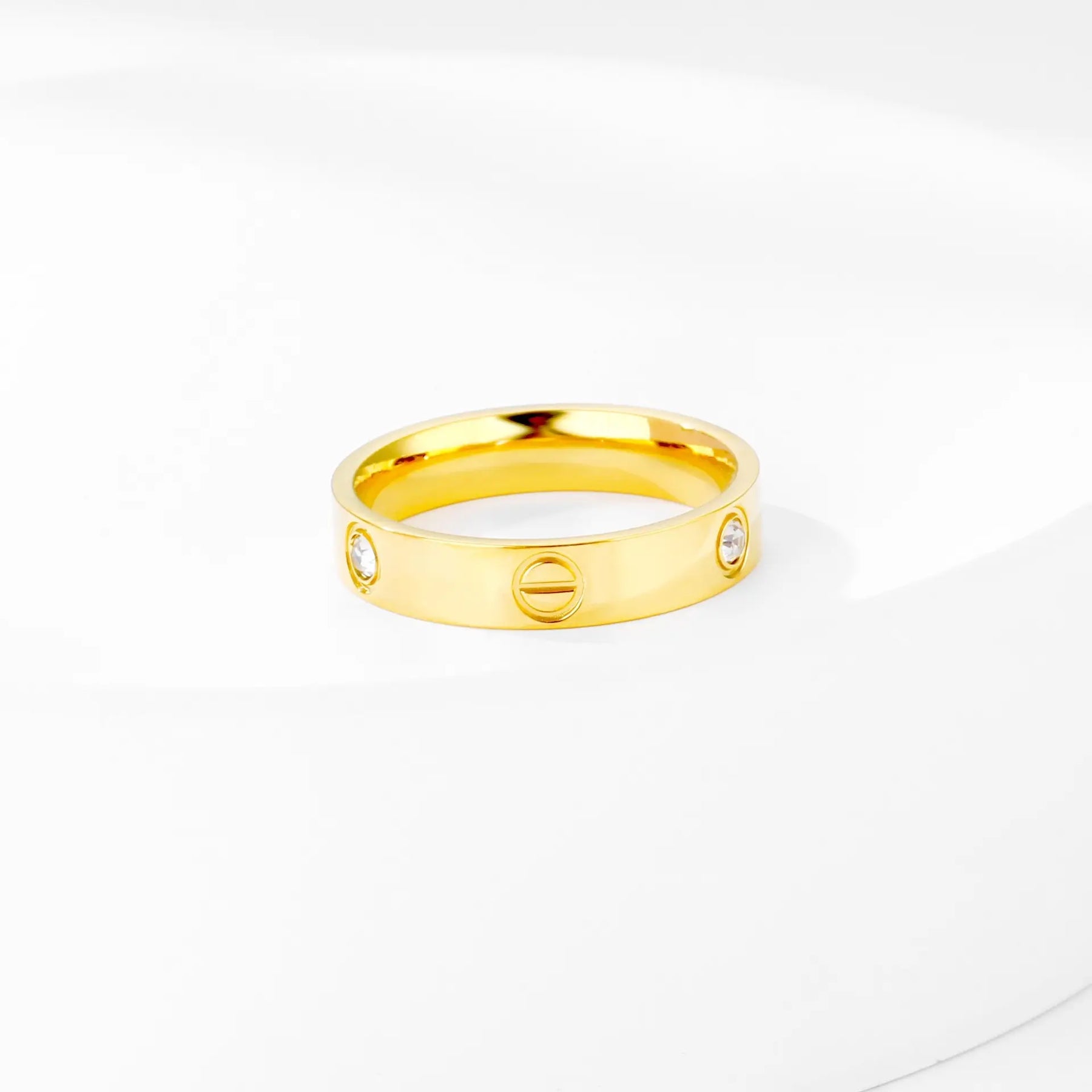 Cartier Love Ring - 18 K Gold Plated