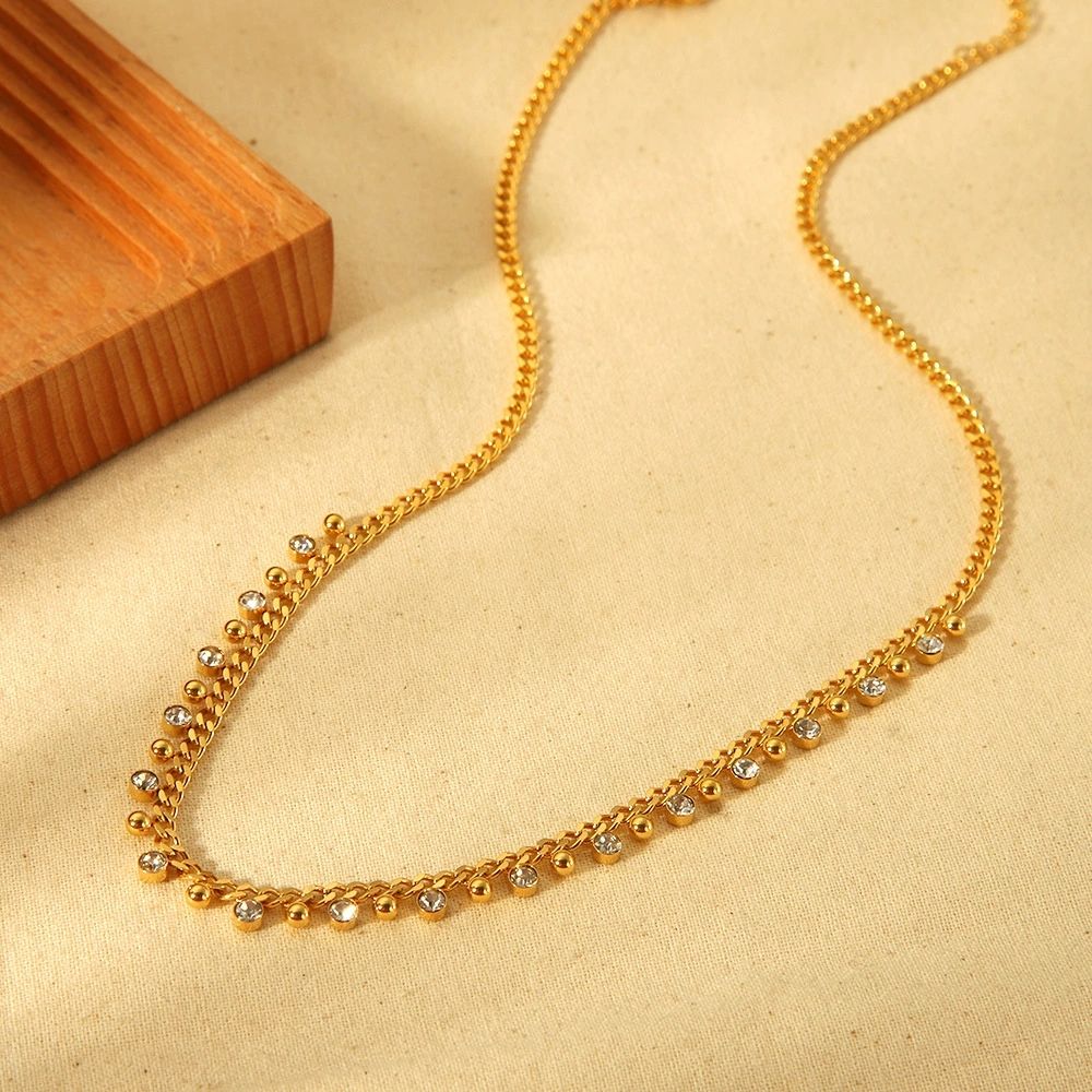 Terra Neckpiece - 18 K Gold Plated