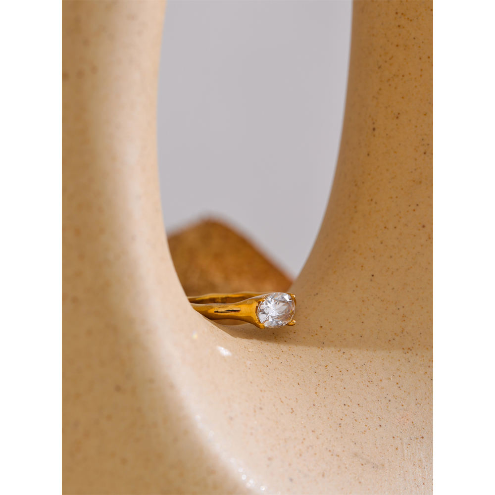 Regalia Ring - 18 K Gold Plated