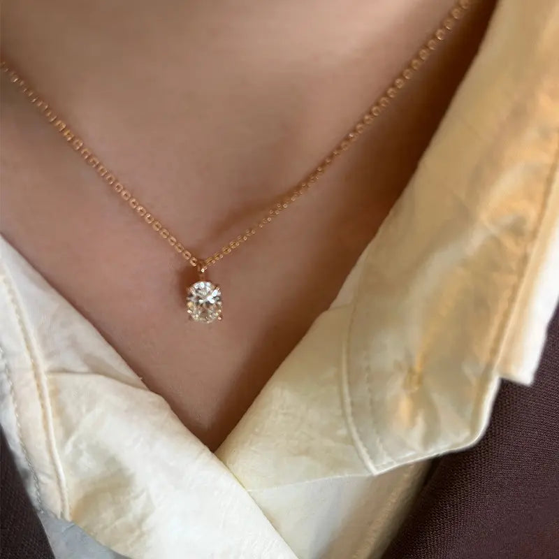 Elysia Neckpiece - 18 K Gold Plated