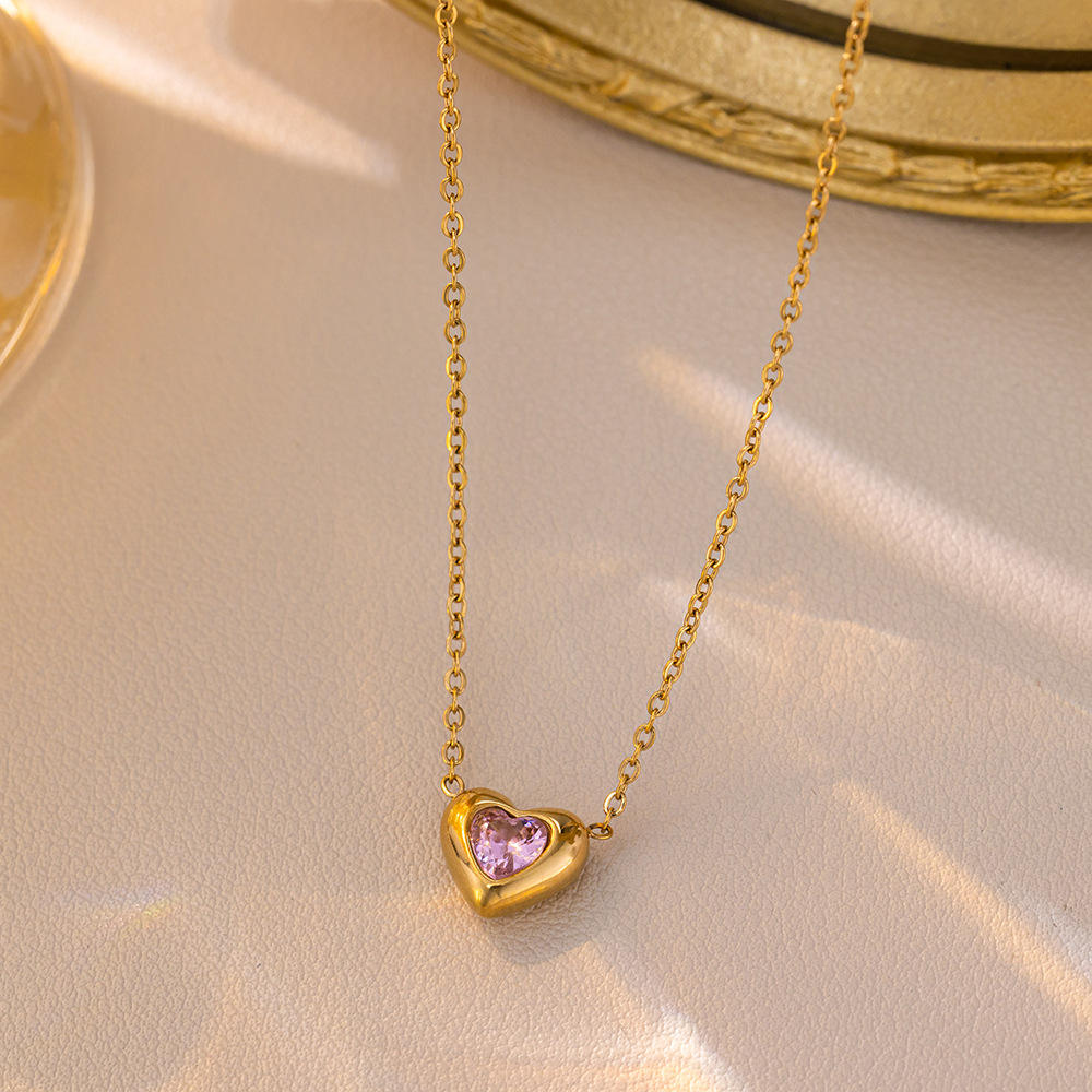 Viora Pendant Set- 18 K Gold Plated
