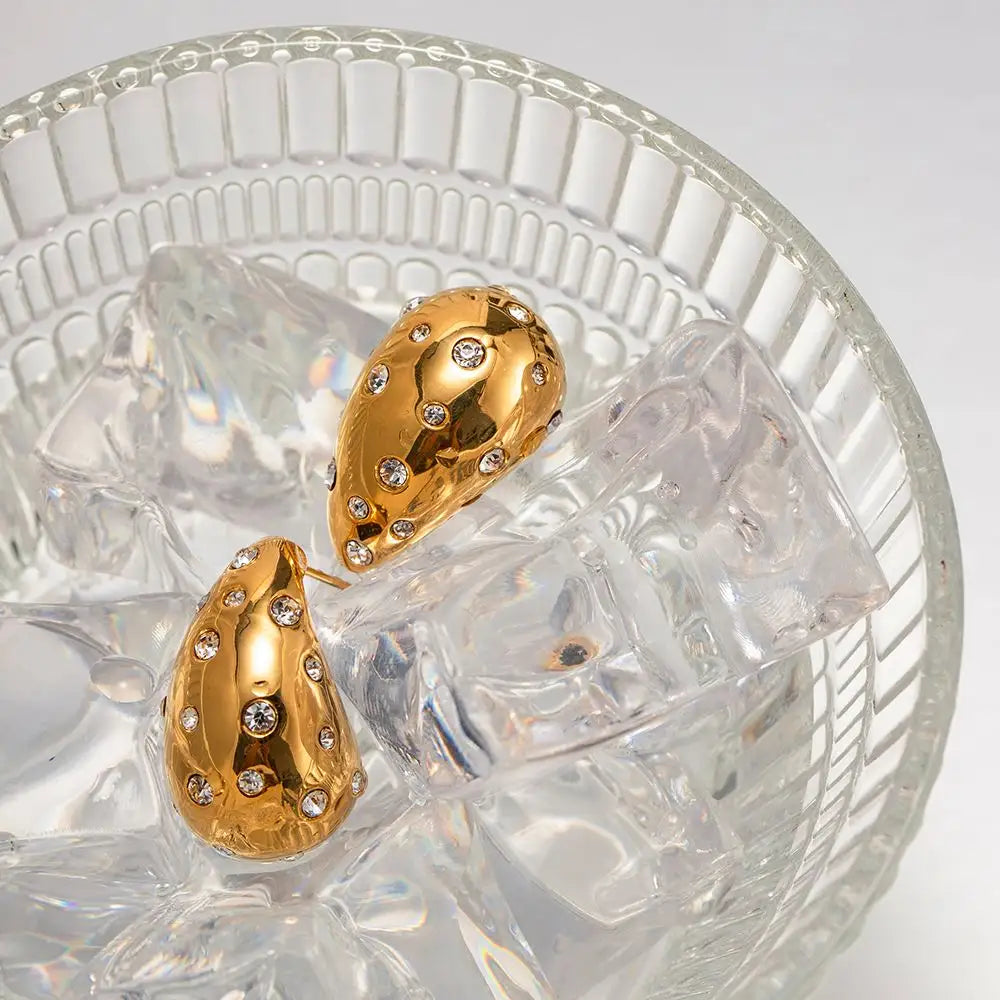 Zivia Earring - 18 K Gold Plated