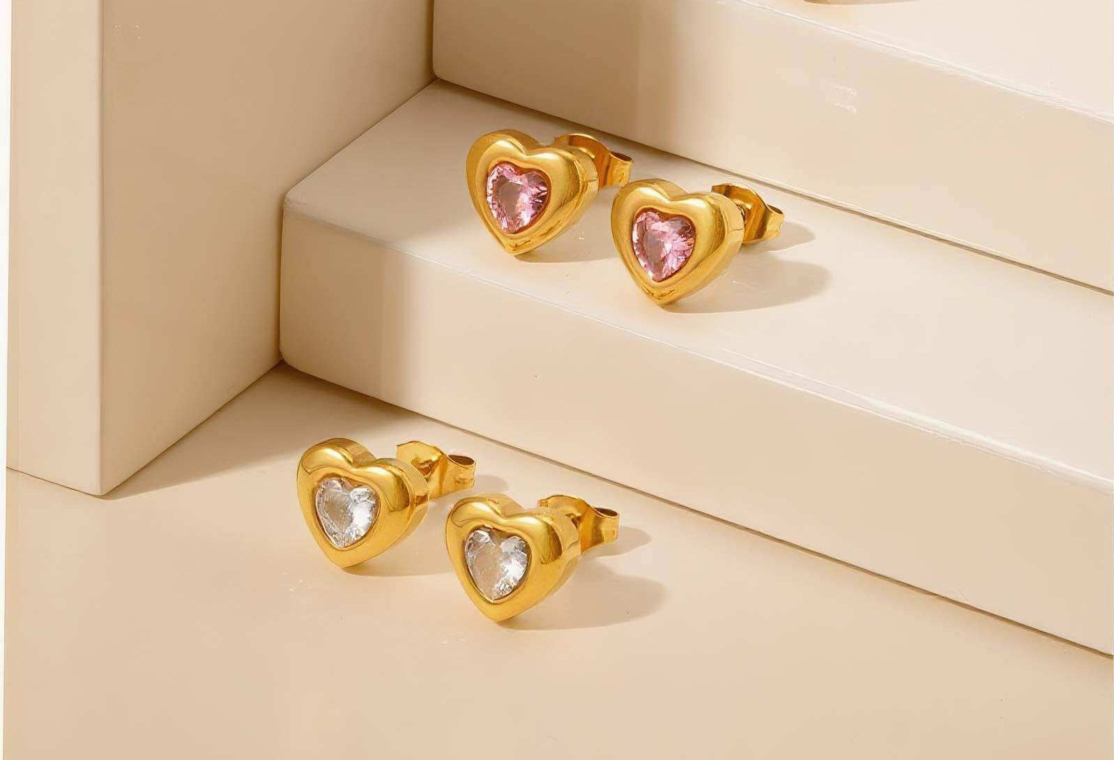 Viora Pendant Set- 18 K Gold Plated