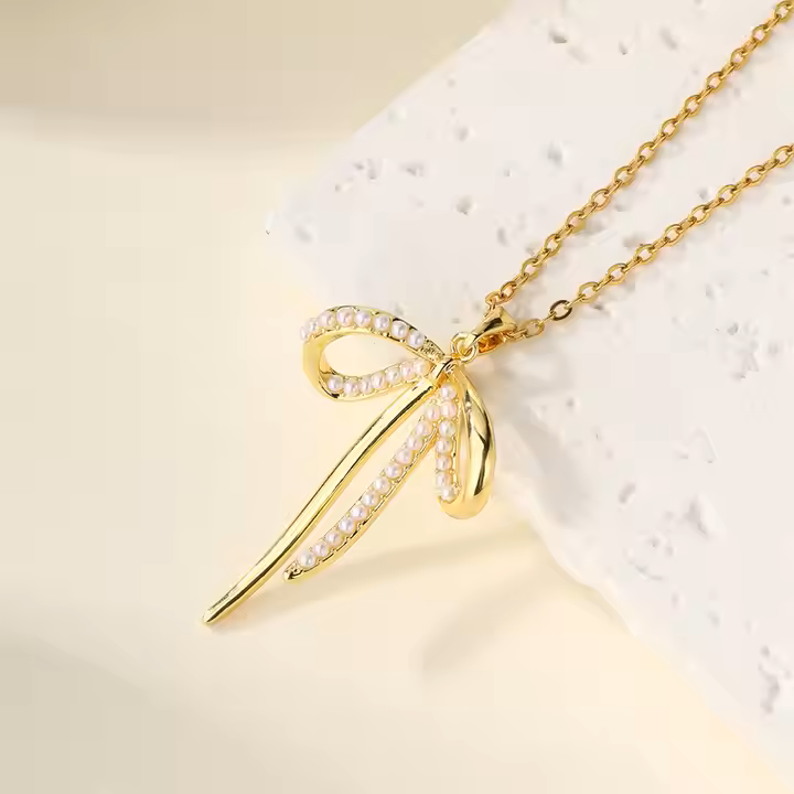 Flutter Pendant - 18 K Gold Plated (Pendant without chain)