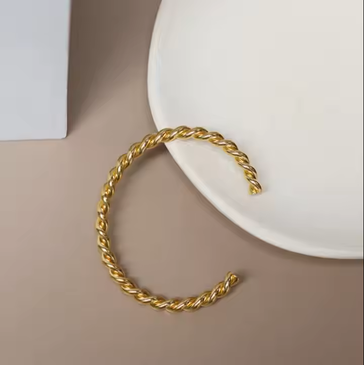 CuddleCuff Bracelet- 18 K Gold Plated
