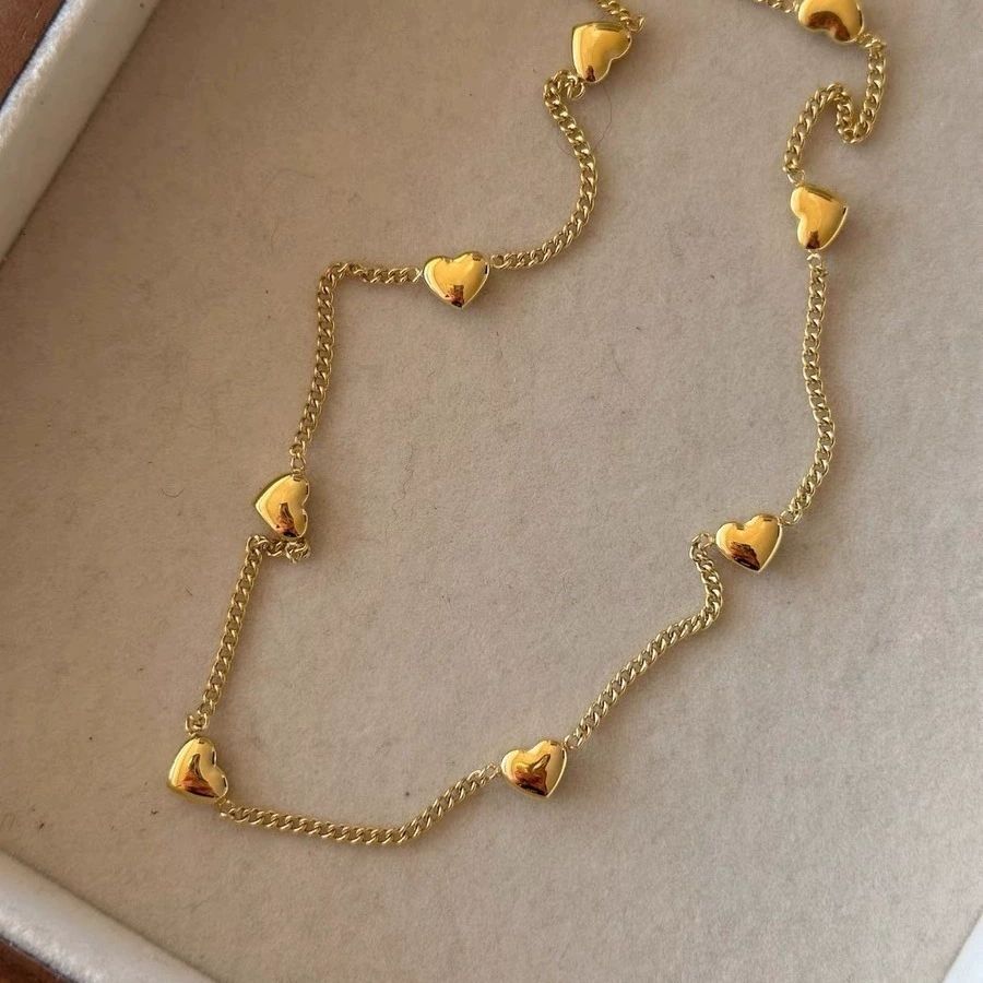 Cherie Neckpiece - 18 K Gold Plated