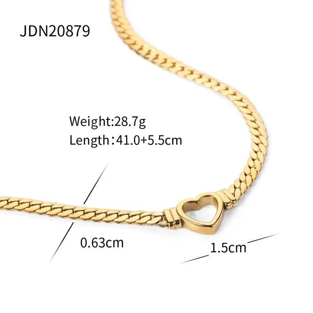 Zinnia Neckpiece - 18 K Gold Plated