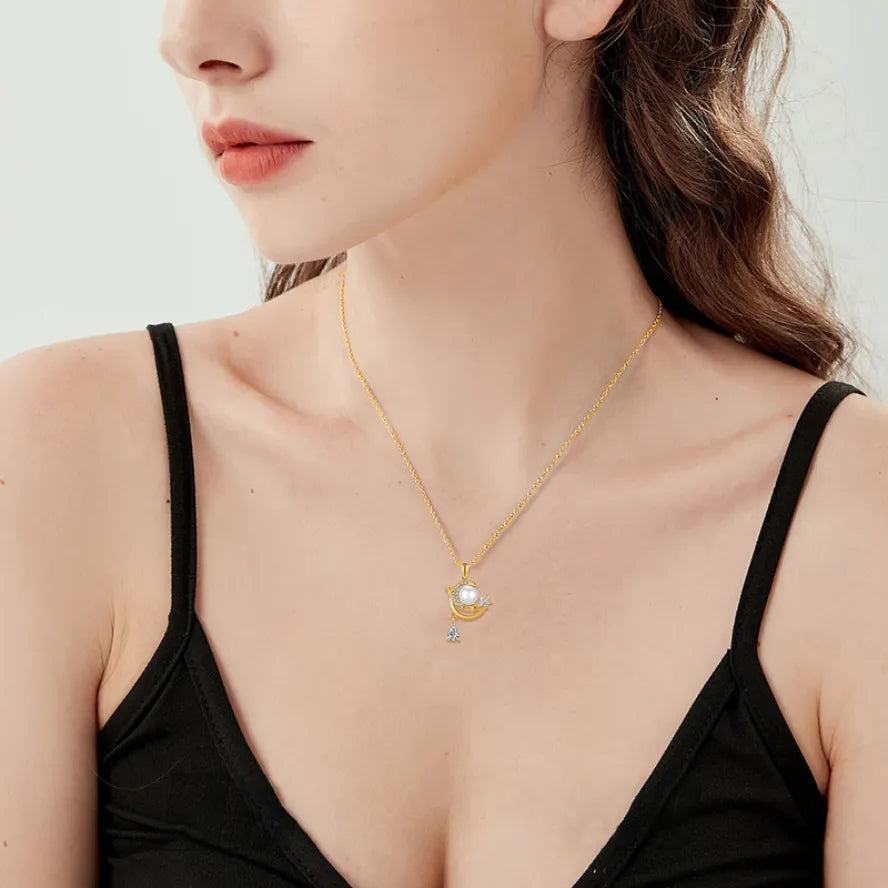 Cosmic Pendant - 18 K Gold Plated (Pendant without chain)