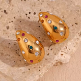 Hannah Earring - 18 K Gold Plated