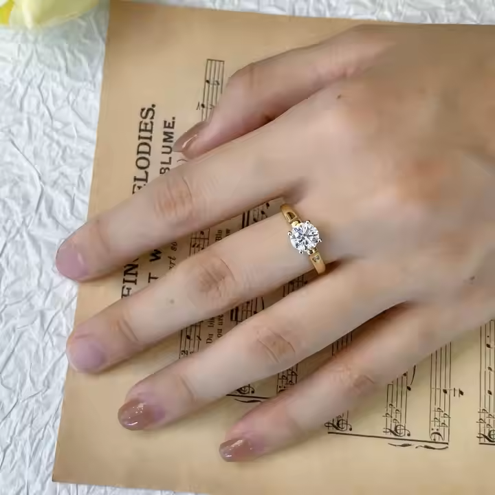 Valentine Ring - 18 K Gold Plated