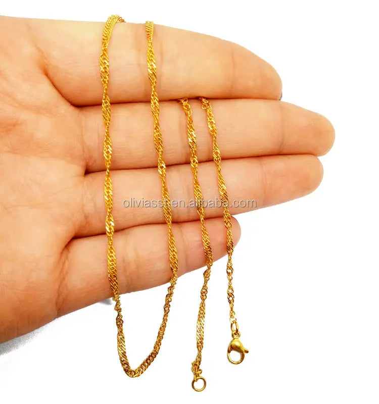 Curvella Chain - 18K Gold Plated
