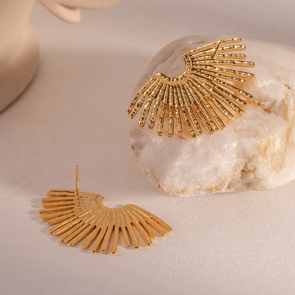 Sunara Earring - 18 K Gold Plated