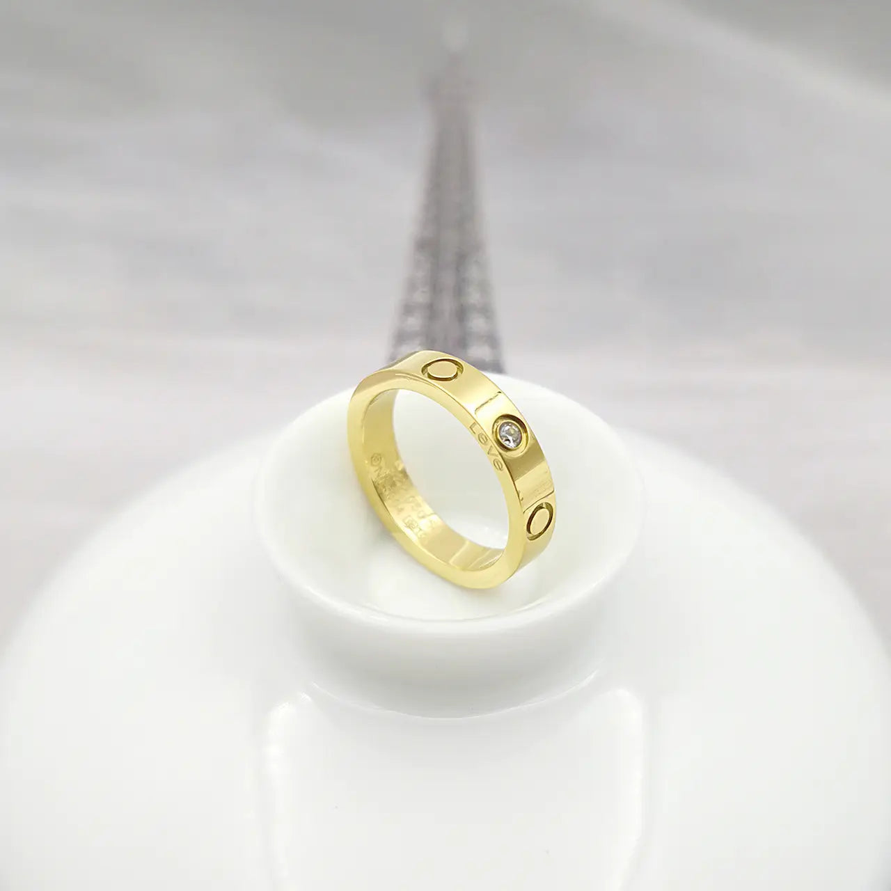 Cartier Love Ring - 18 K Gold Plated