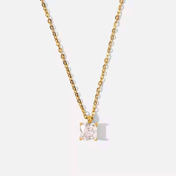 Zentara Neckpiece - 18 K Gold Plated