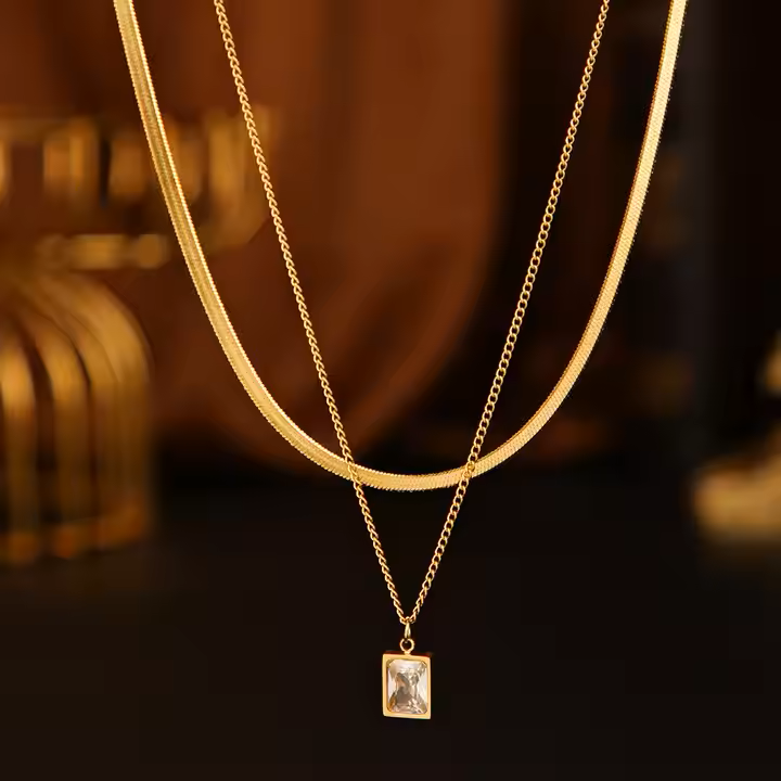 Nova Neckpiece - 18 K Gold Plated