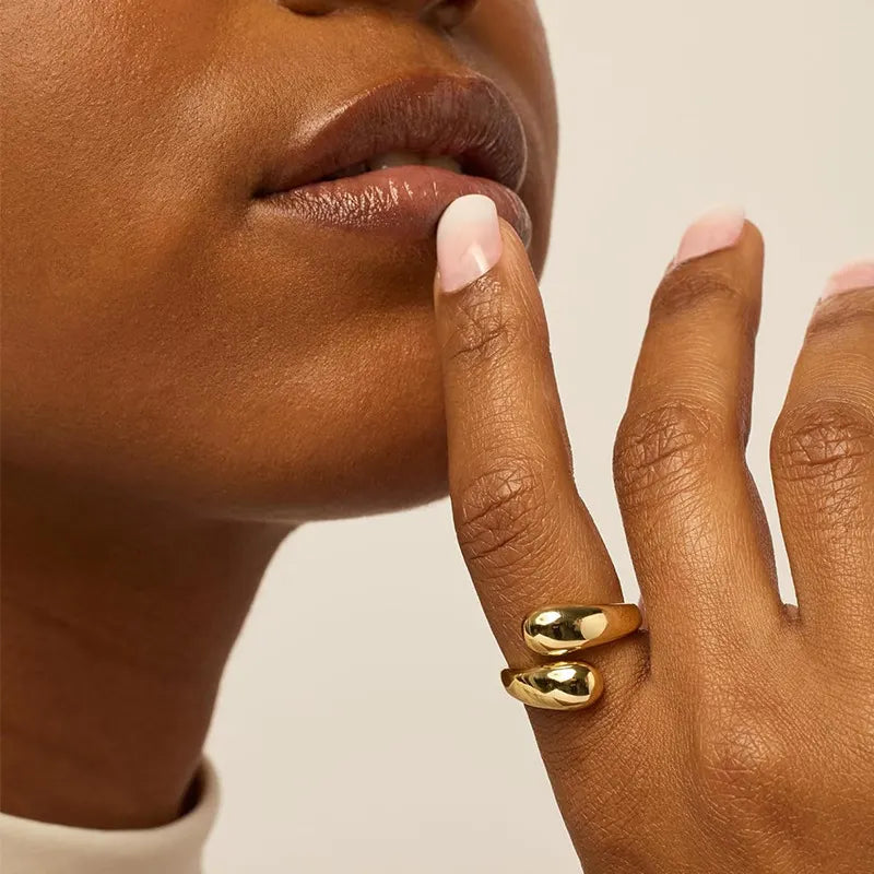 GraceBand Ring - 18 K Gold Plated