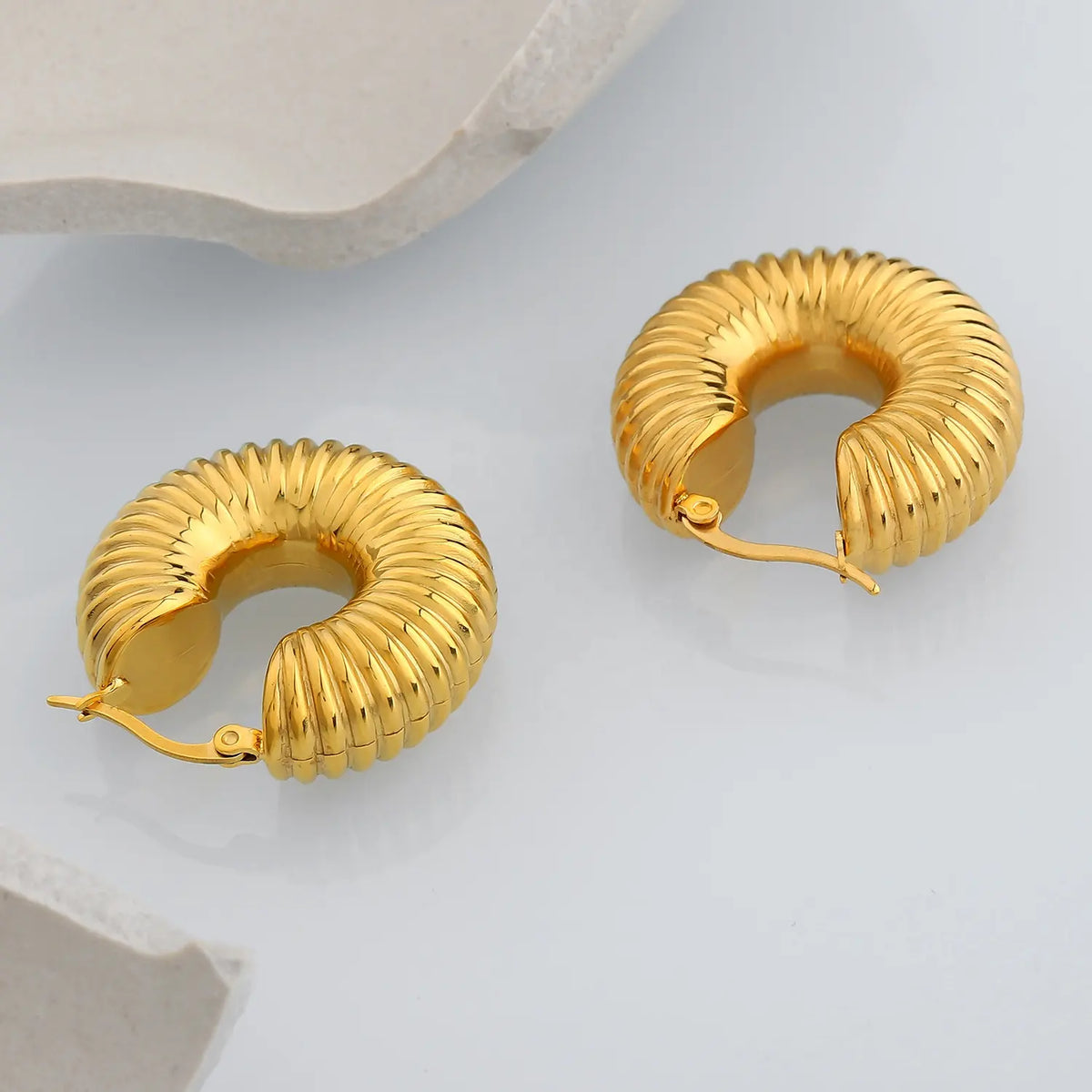 Carolina Earring - 18 K Gold Plated