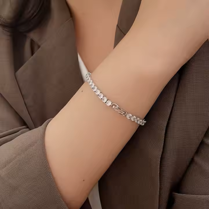 Cynthia Bracelet - Silver Plated