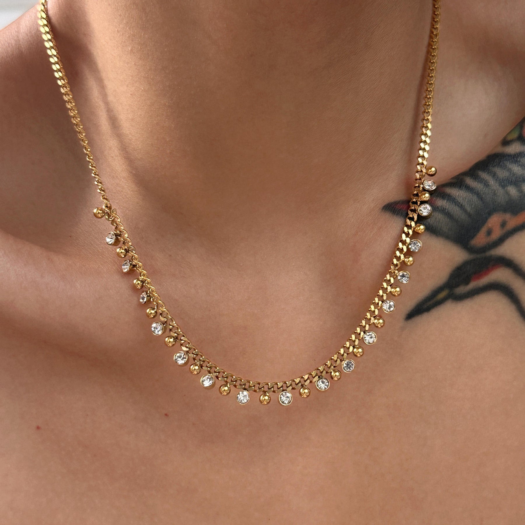 Terra Neckpiece - 18 K Gold Plated