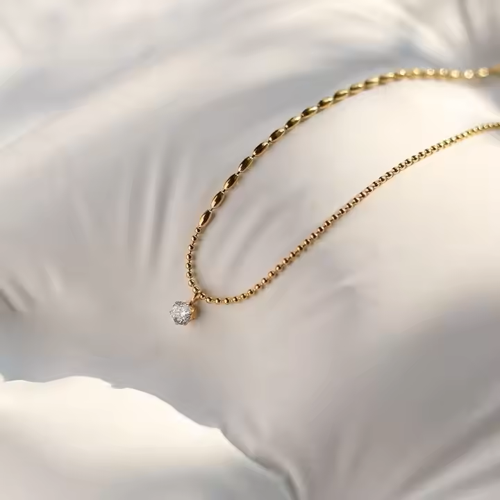 Elara Neckpiece - 18 K Gold Plated