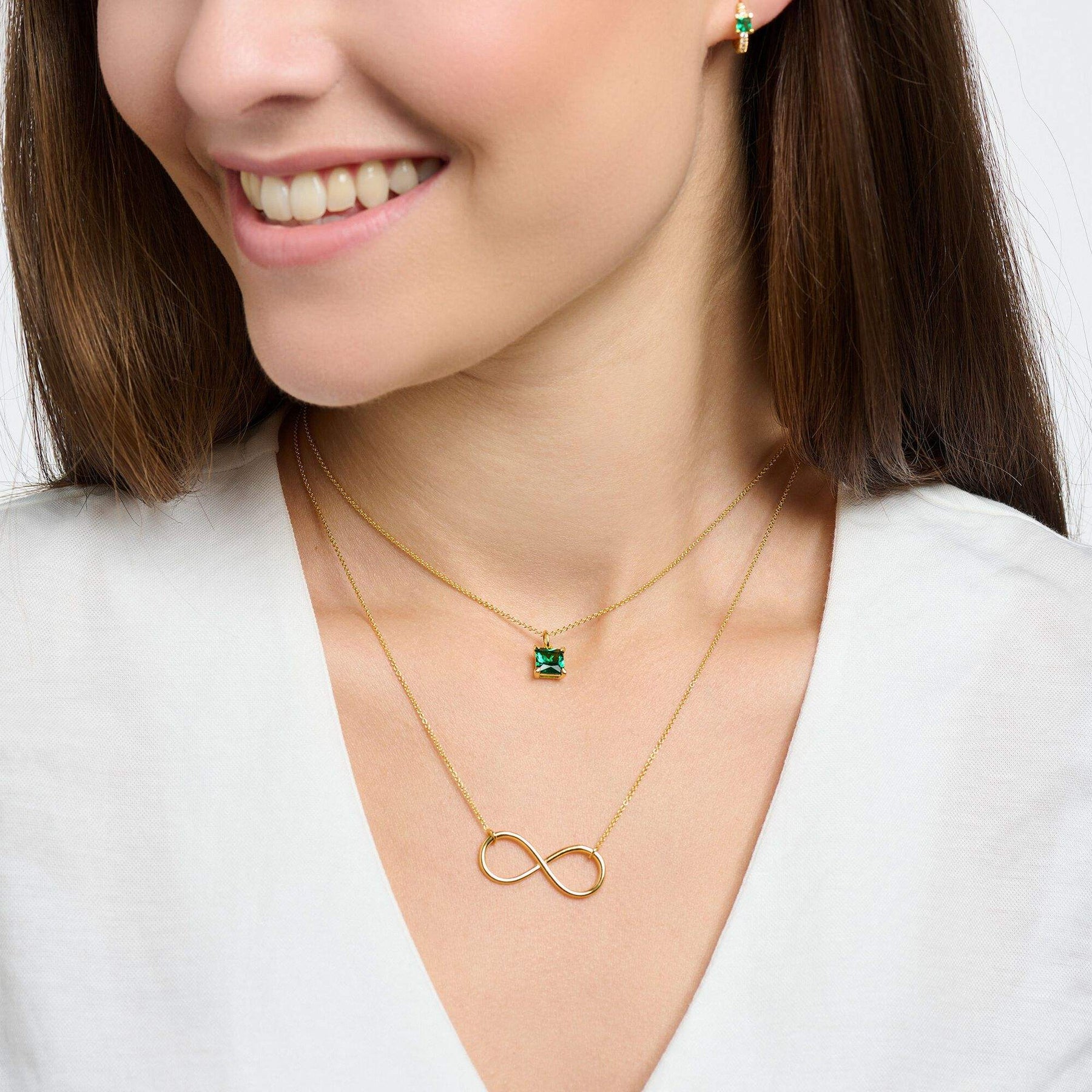 Orvia Pendant Set - 18 K Gold Plated