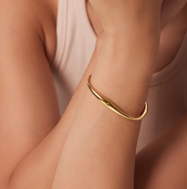 Free Spirit Bracelet - 18 K Gold Plated
