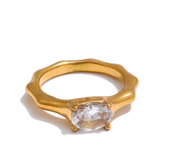 Regalia Ring - 18 K Gold Plated