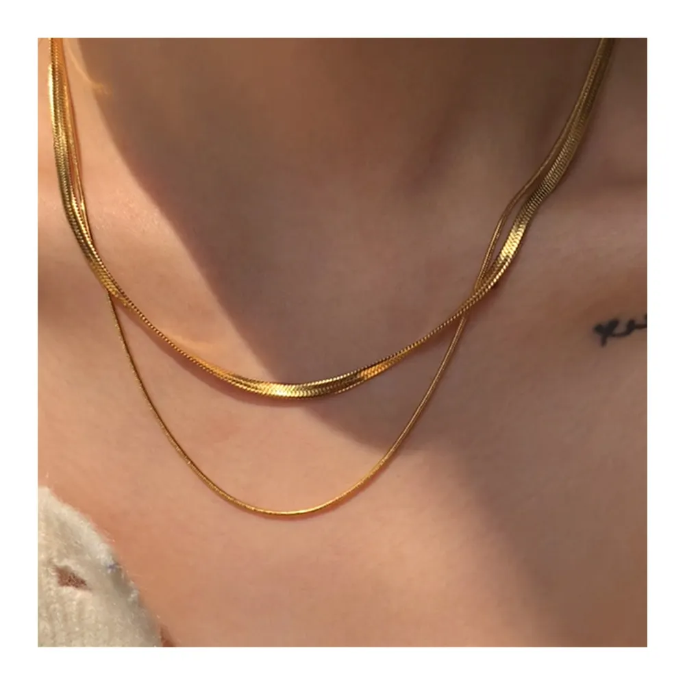 DuoFusion Chain - 18 K Gold Plated
