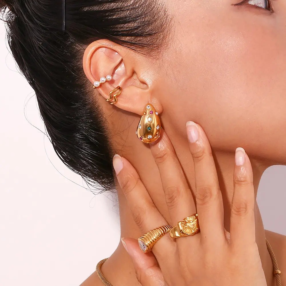 Hannah - 18 K Gold Plated