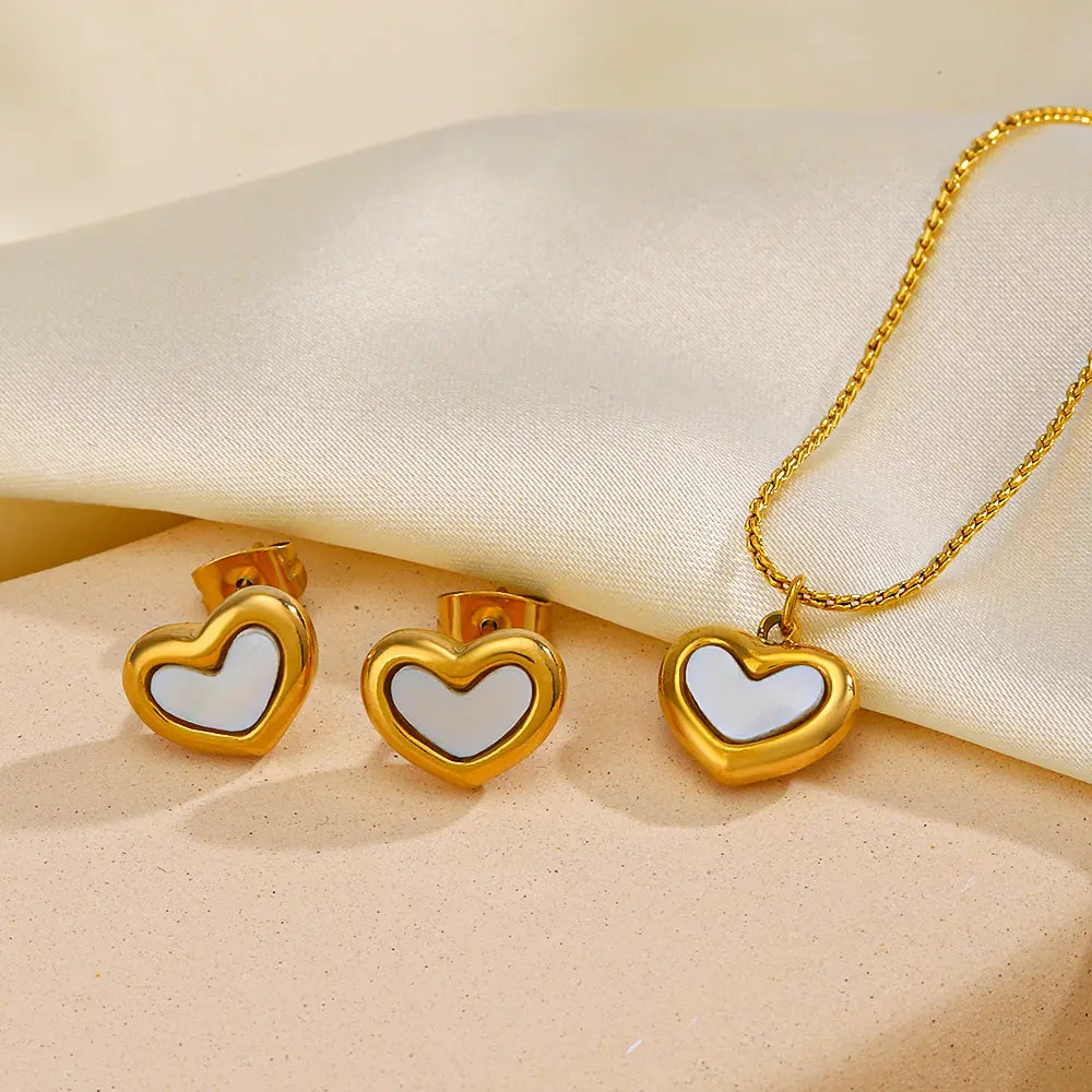 Glore Pendant Set- 18 K Gold Plated