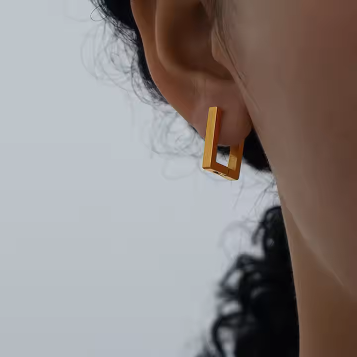 Alorra Earring - 18 K Gold Plated