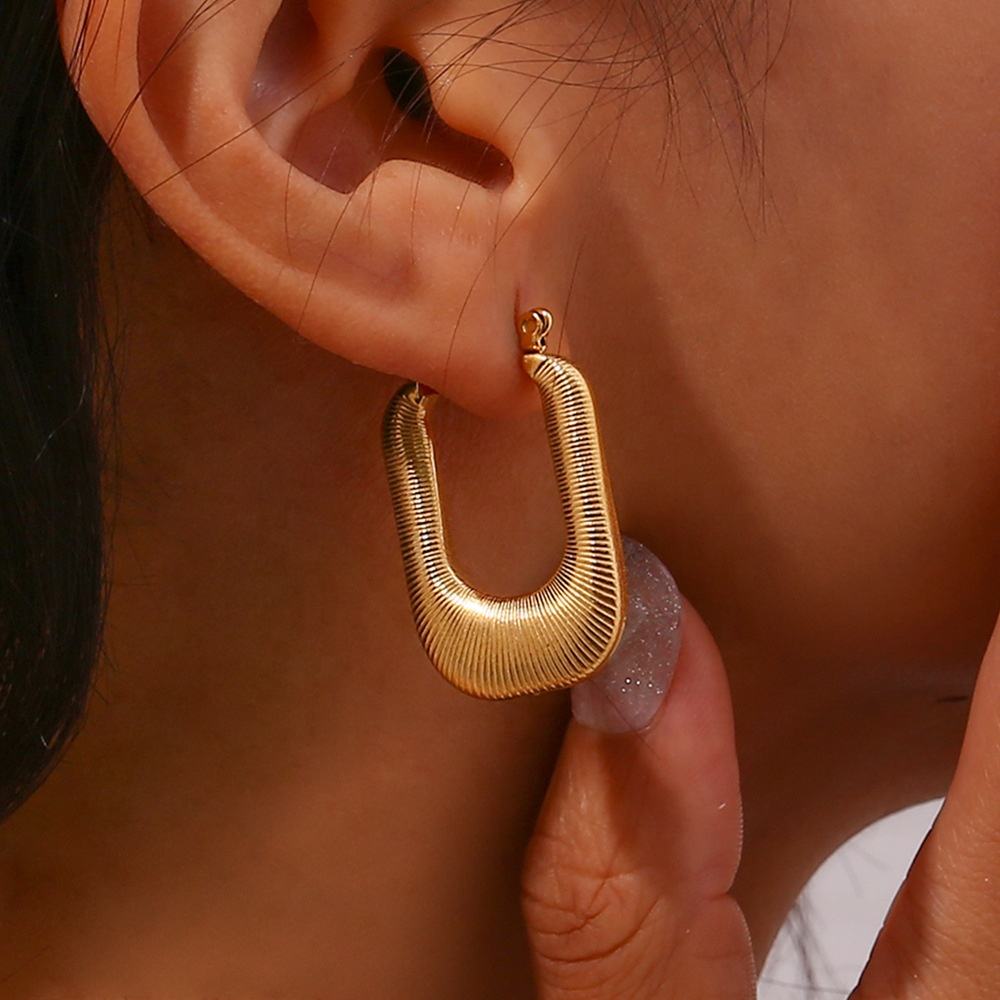 Alina Earring - 18 K Gold Plated