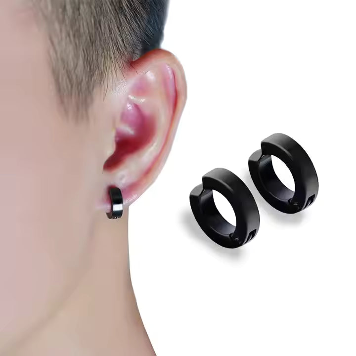 Bolt - 18 K Gold (Men's Hoops)